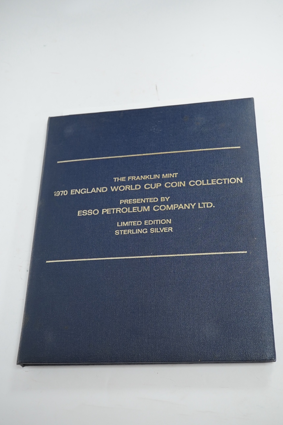 A rare 1970 World Cup sterling silver set of coins